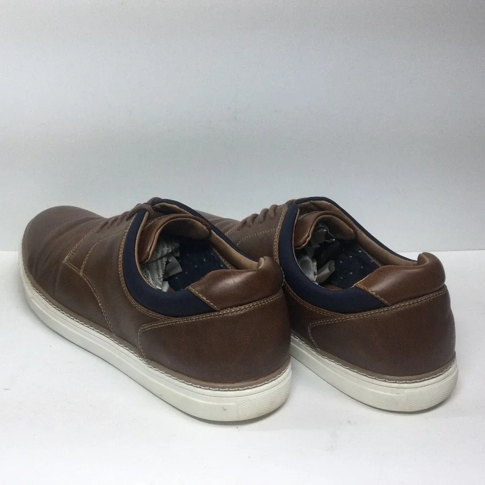 Rye‎ Hawker Brown leather shoes mens Size 10.5 comfort casual Oxfords